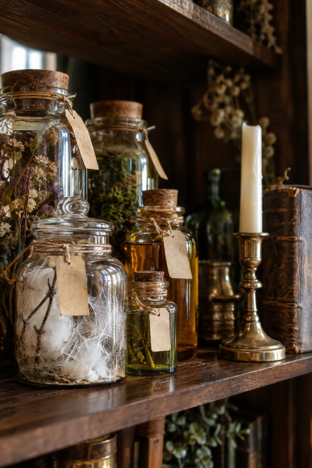 Apothecary Jar Shelf