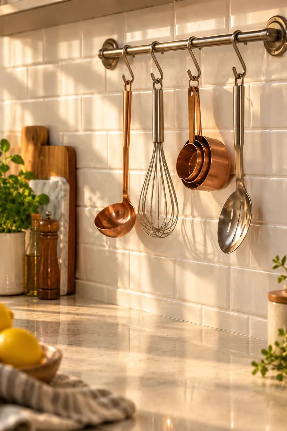 Backsplash Rail