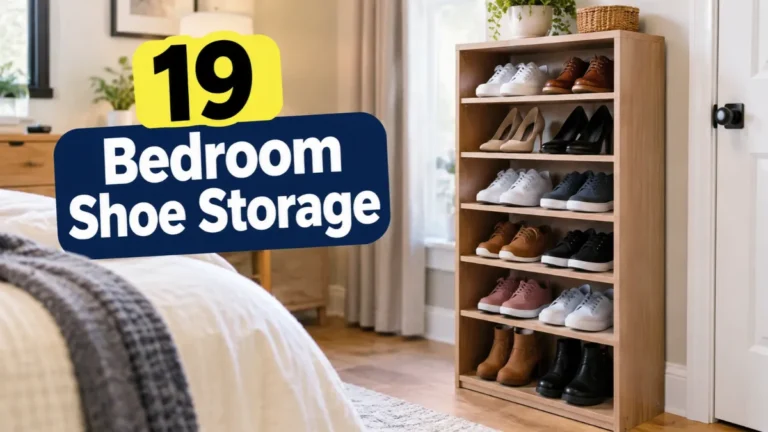 Bedroom Shoe Storage