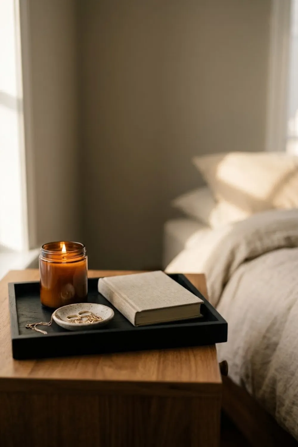 Bedside Tray Styling