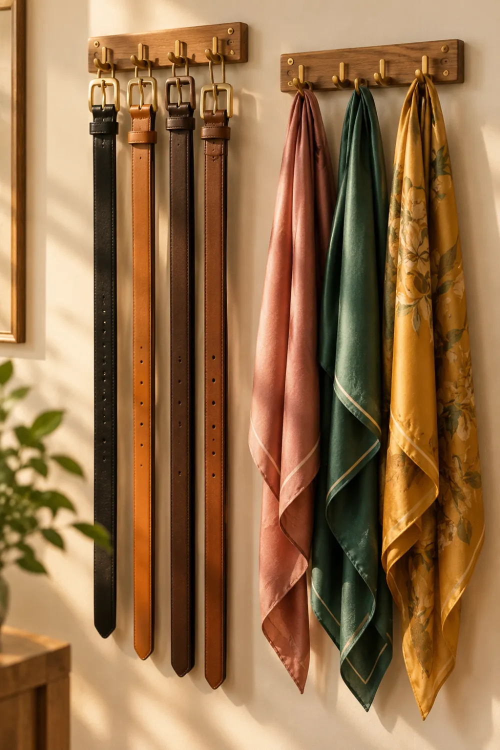 Belt and Scarf Rack
