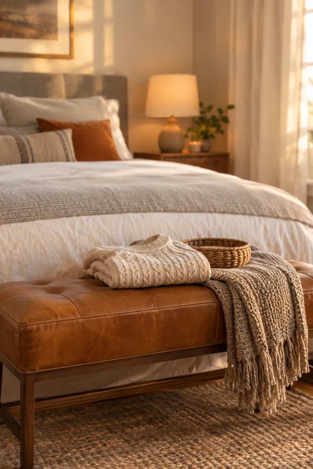 Bench at the Foot of the Bed
