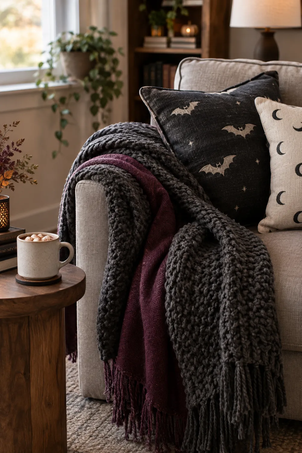 Black Throw Blankets