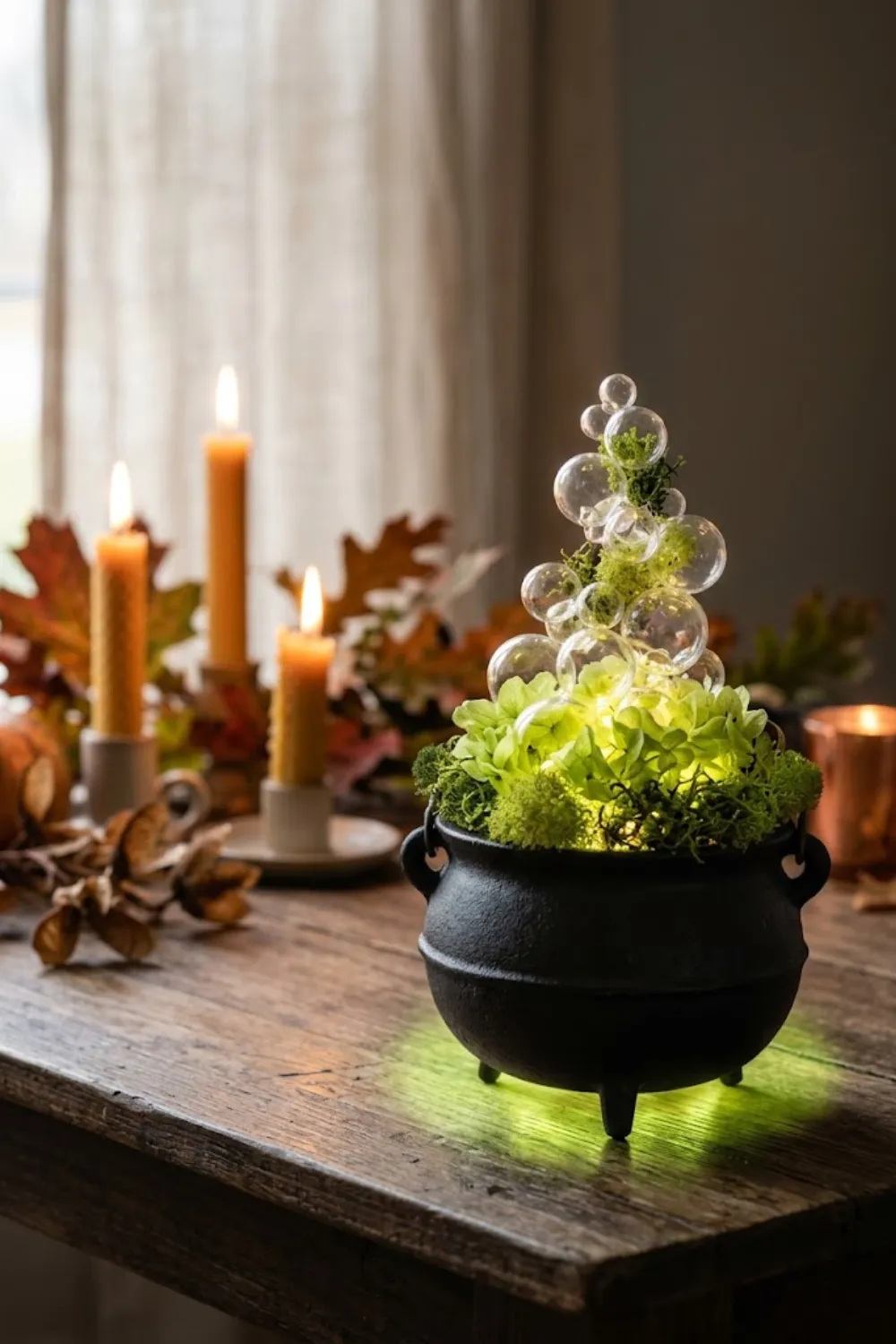 Bubbling Cauldron Centerpiece