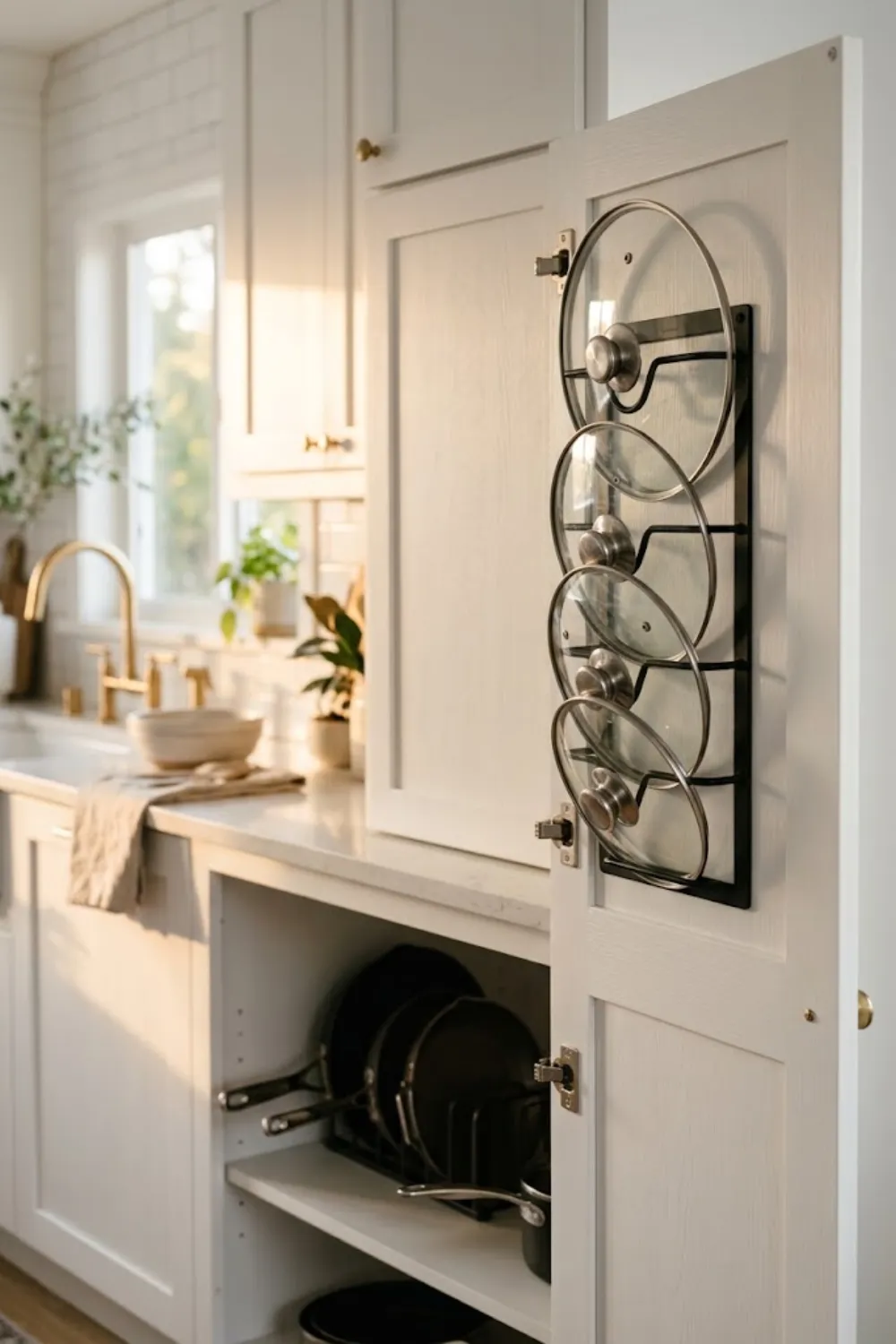 Cabinet Door Lid Rack