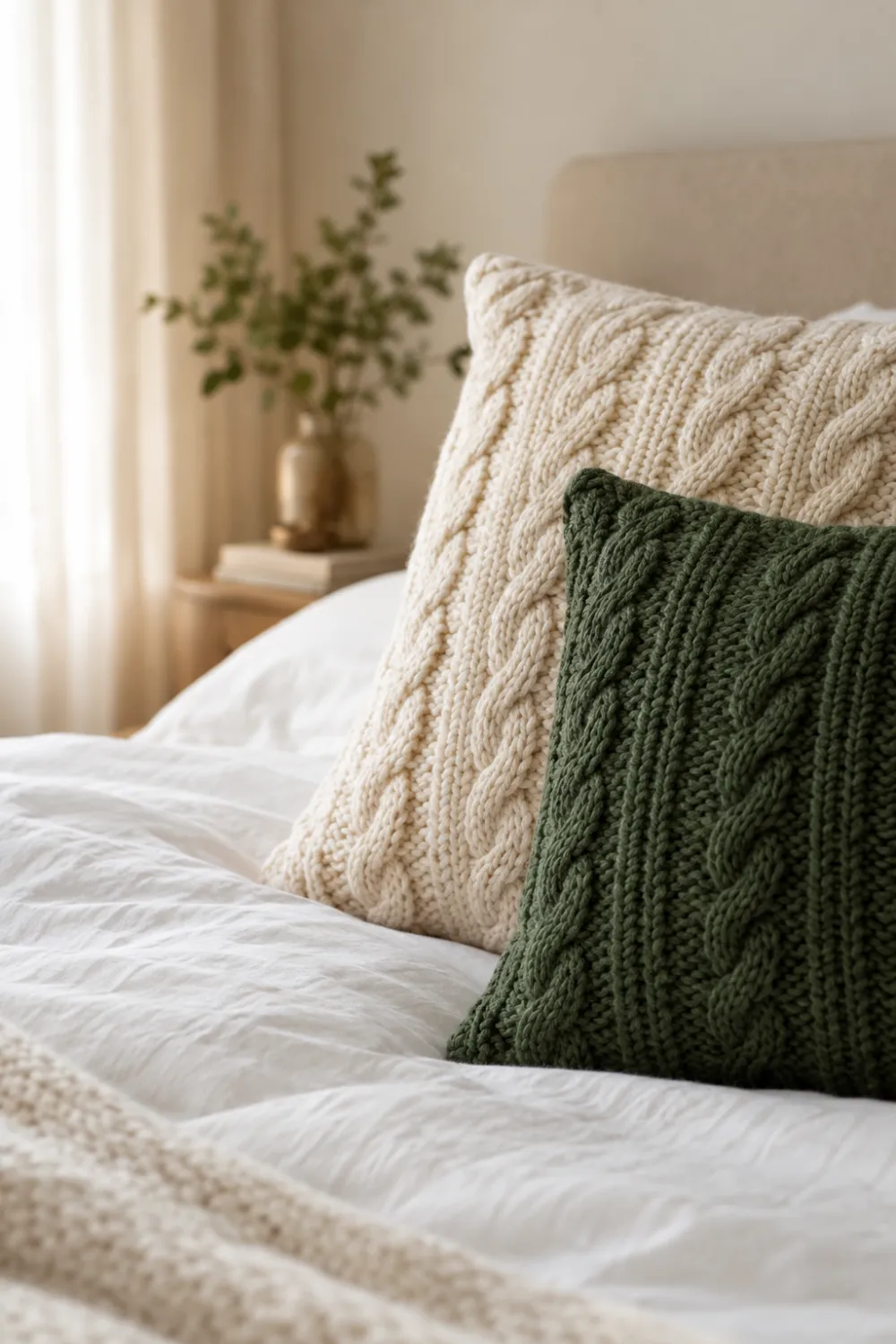 Cable-Knit Pillows