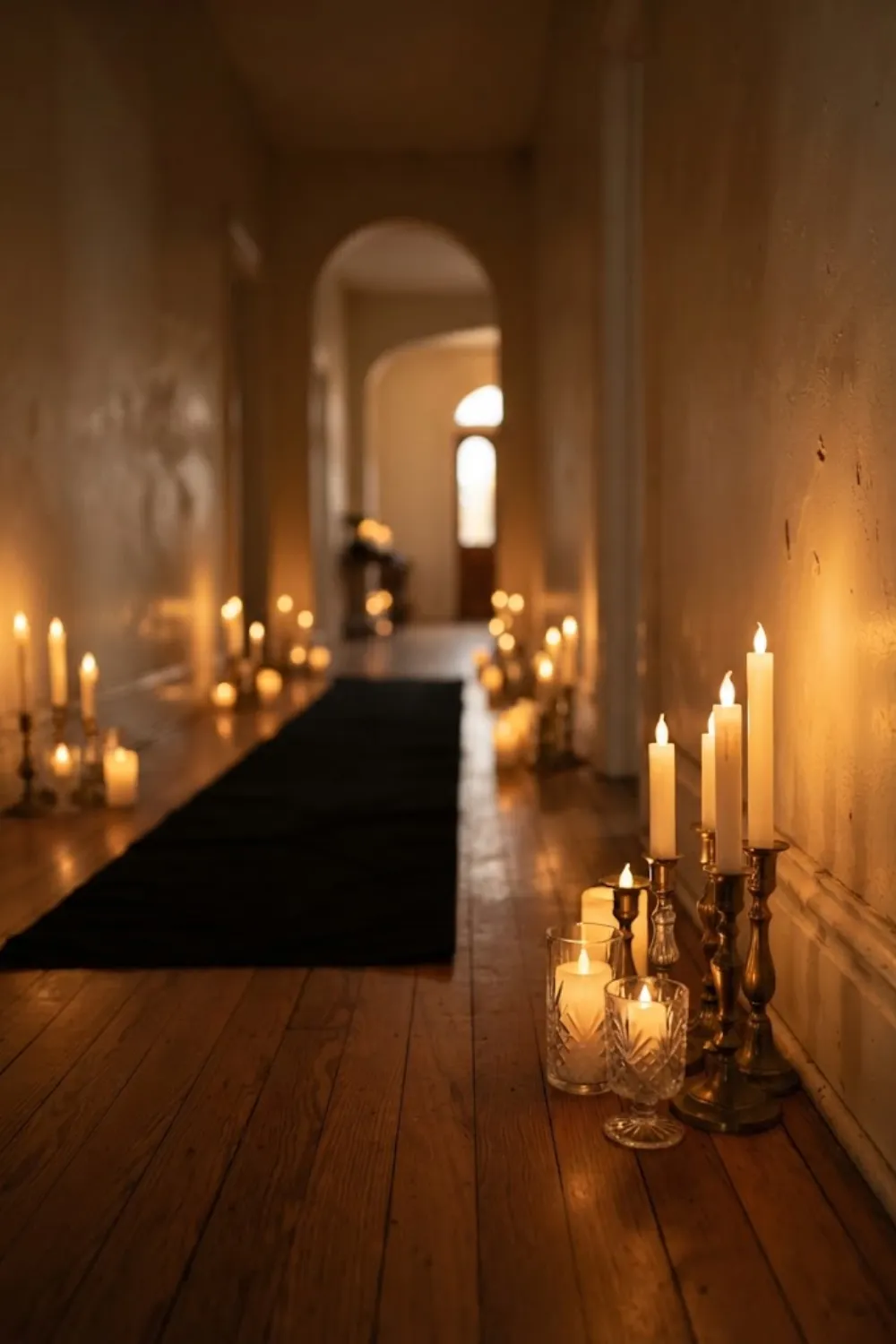 Candlelit Hallway