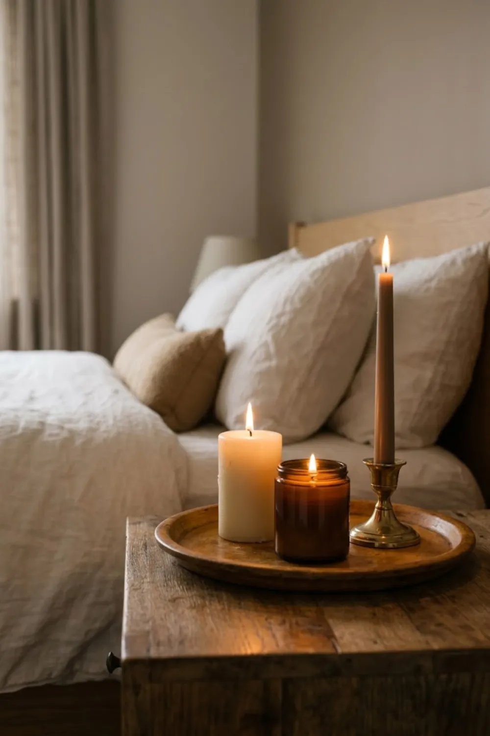 Candlelit Nightstands