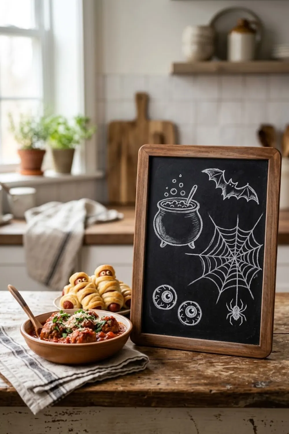 Chalkboard Spell Menu