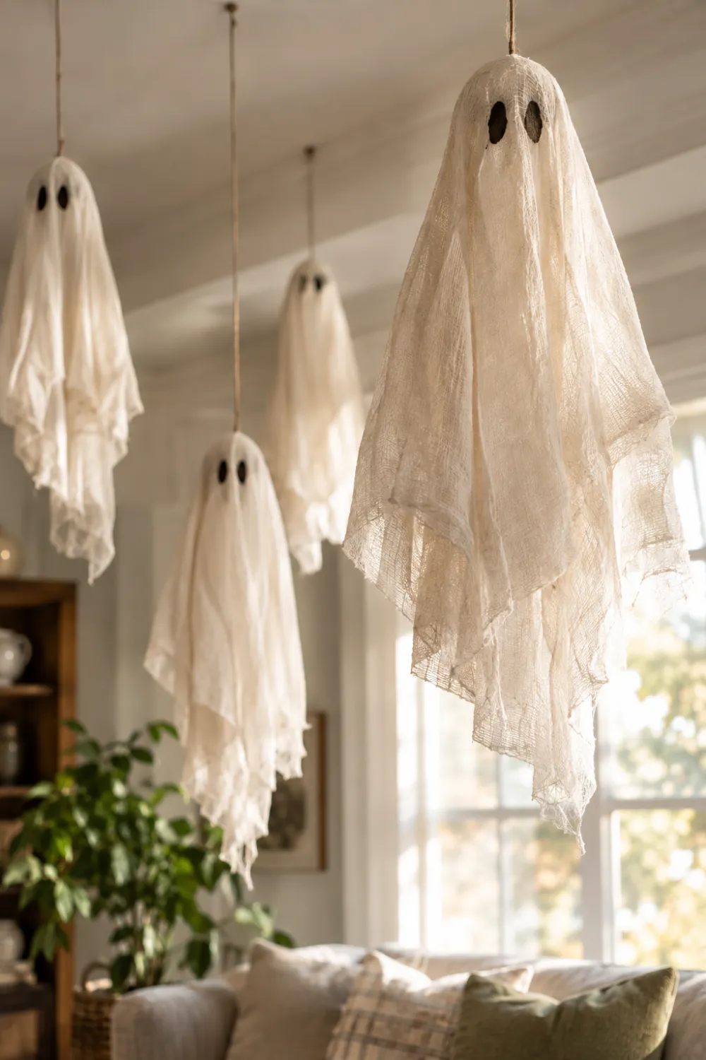 Cheesecloth Ghosts