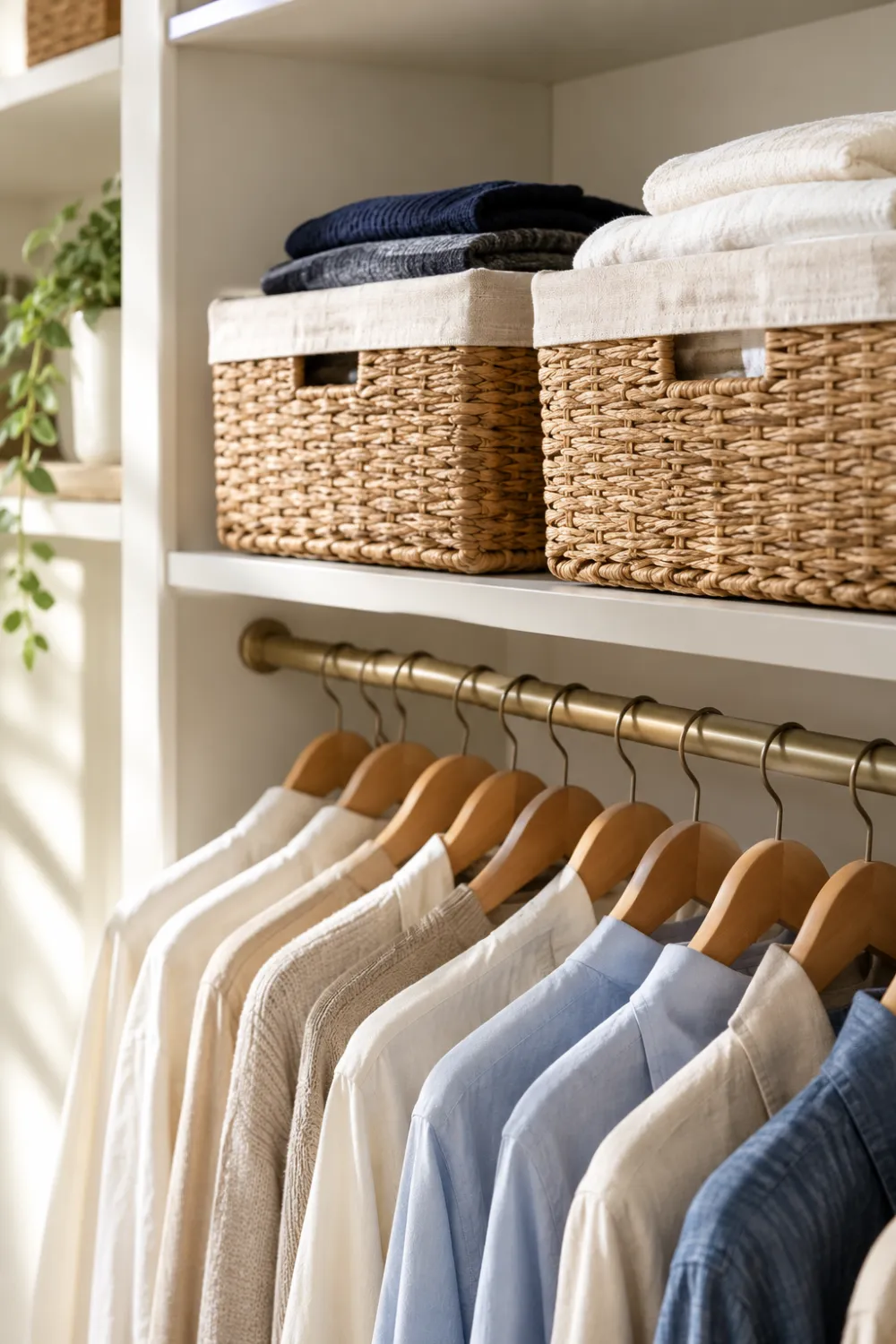 Closet Basket Shelf