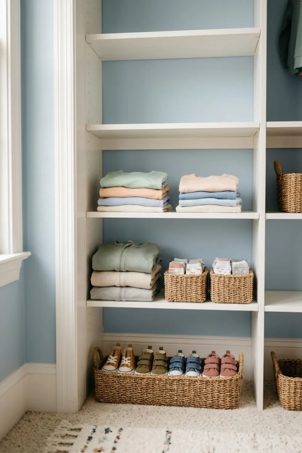 Closet Shelf Makeover