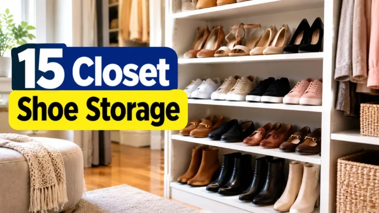 Closet Shoe Storage