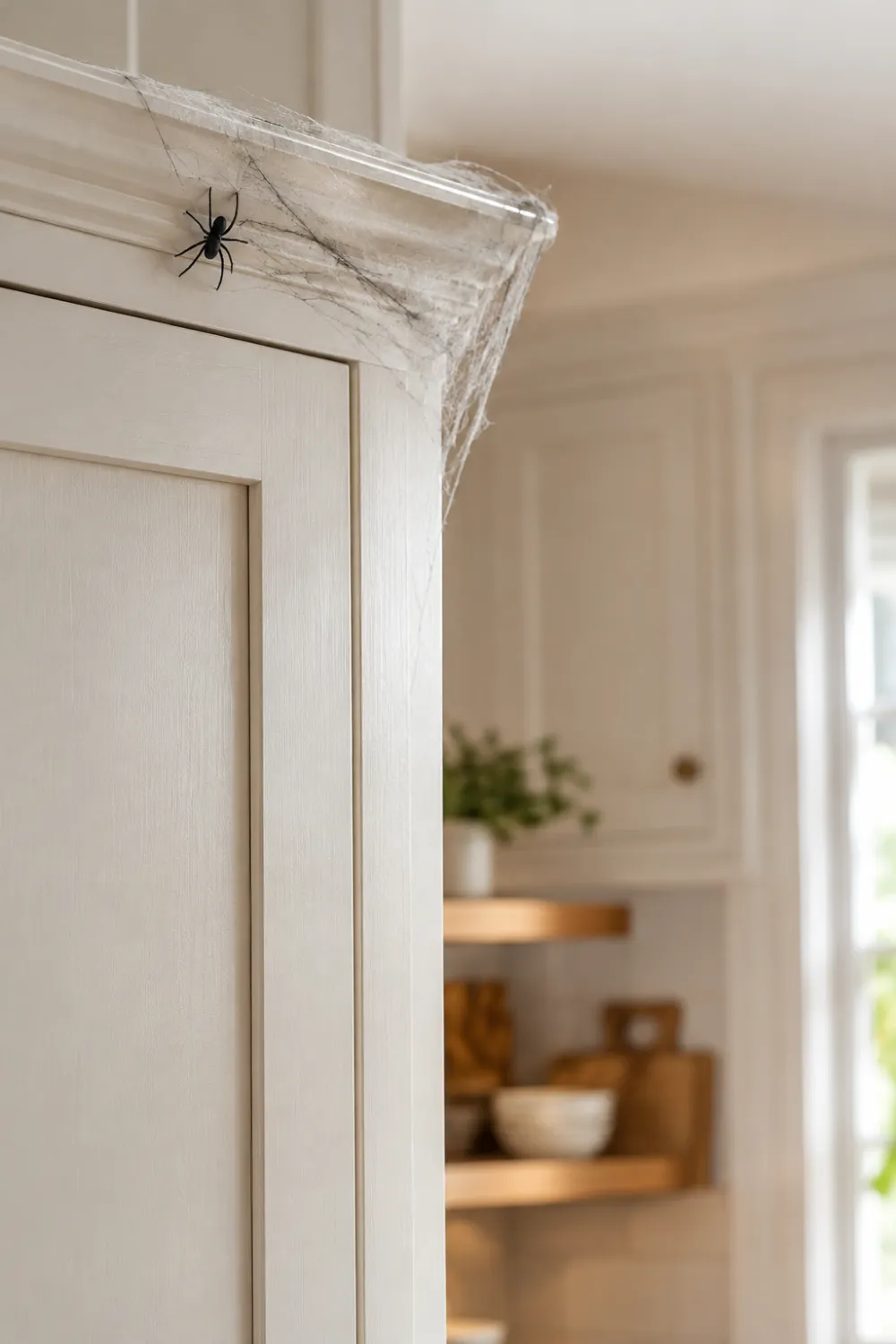 Cobweb Cabinet Corners
