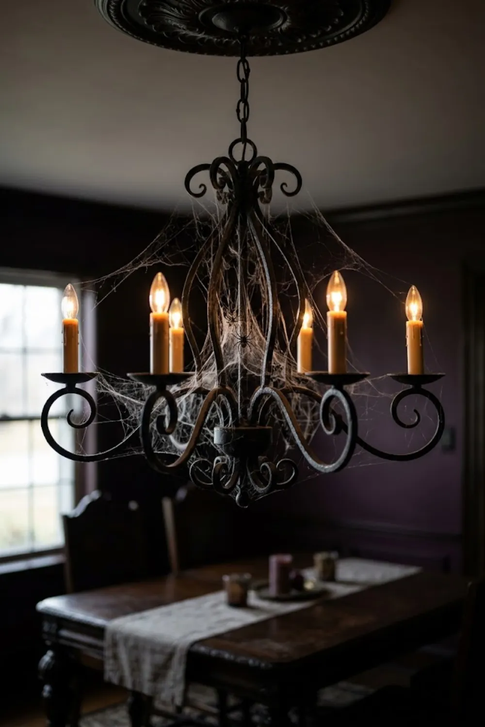 Cobweb Chandelier