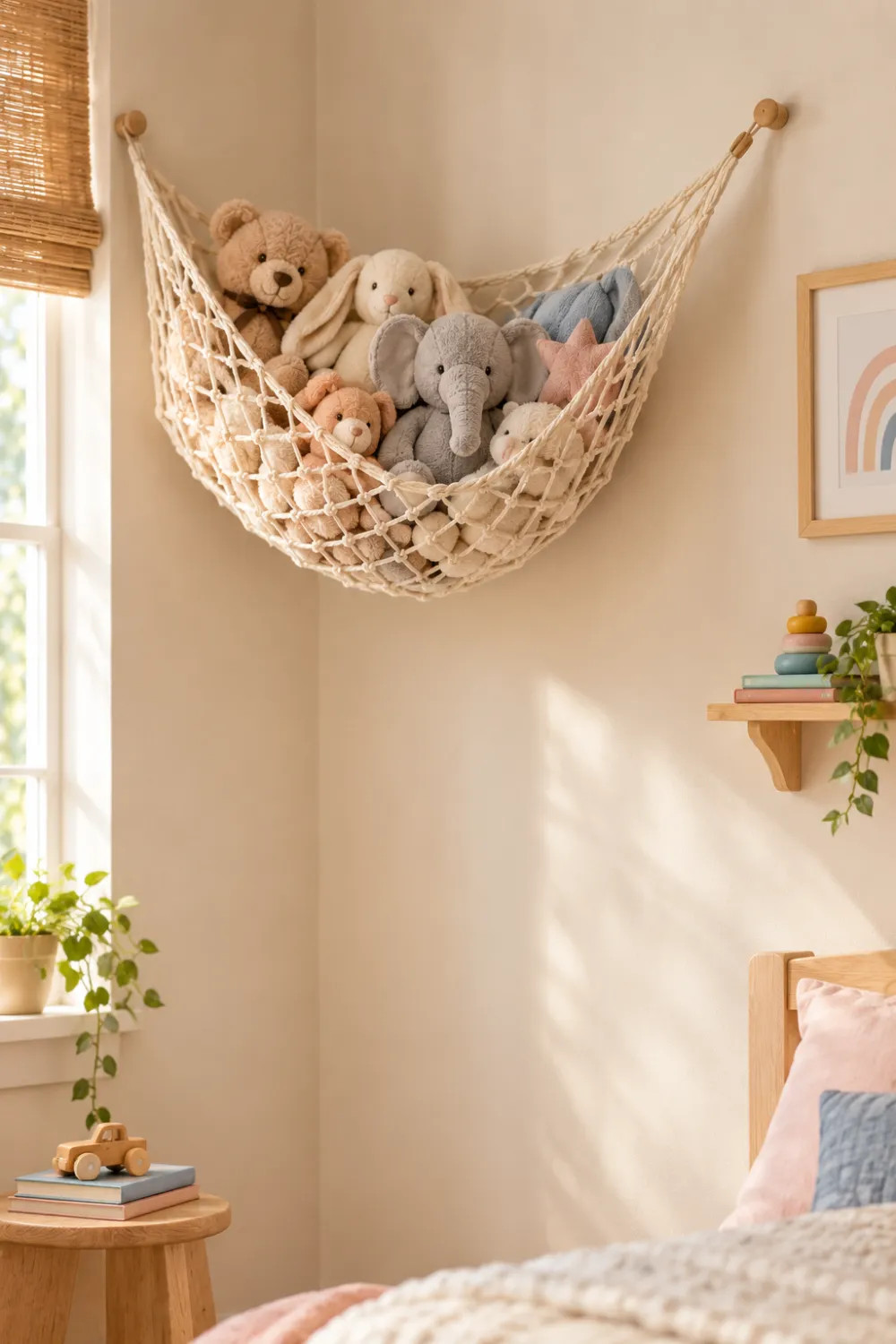 Corner Stuffed Animal Net