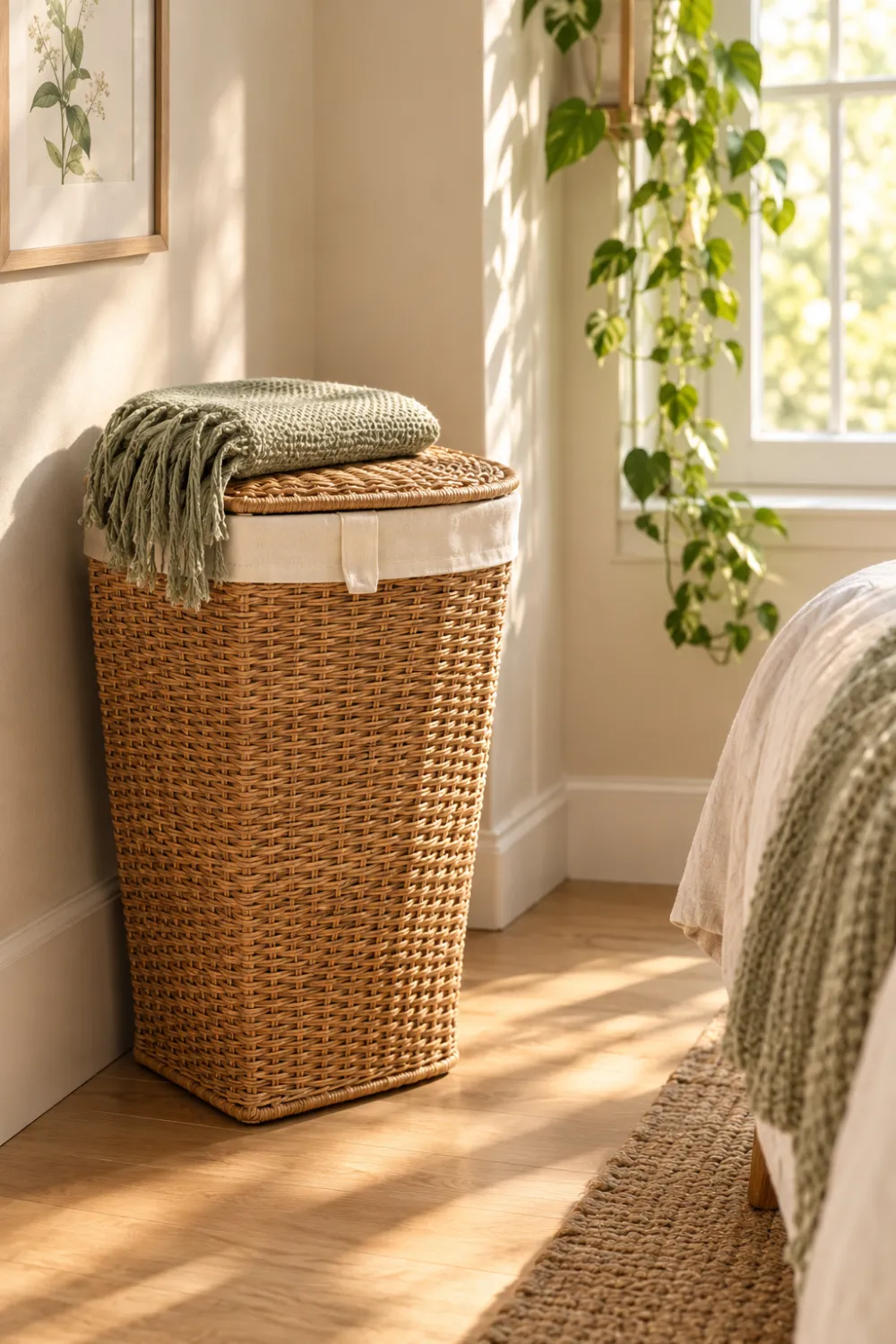 Corner Triangle Hamper