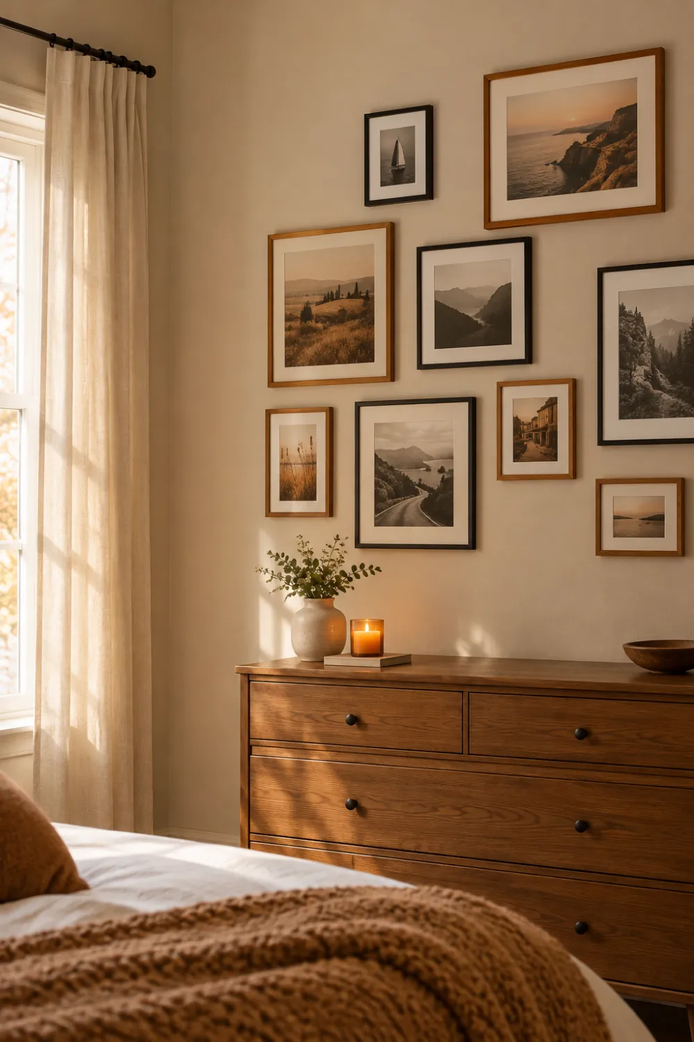 Couple Photo Gallery Wall