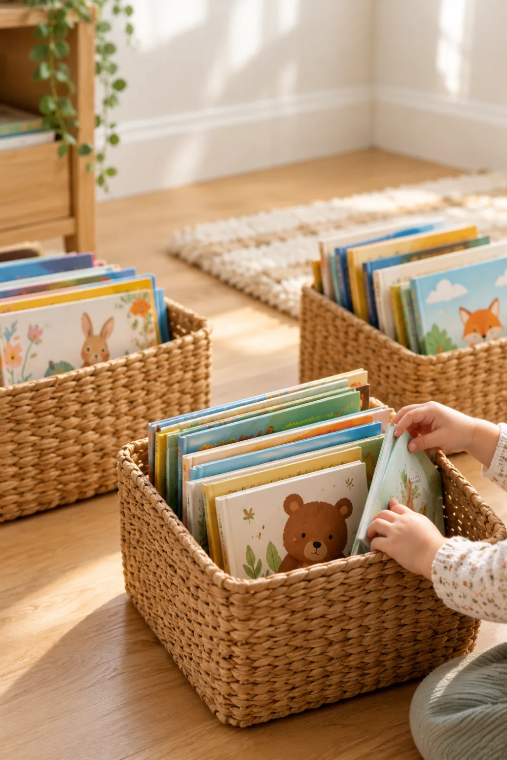 Cover-Out Basket Library