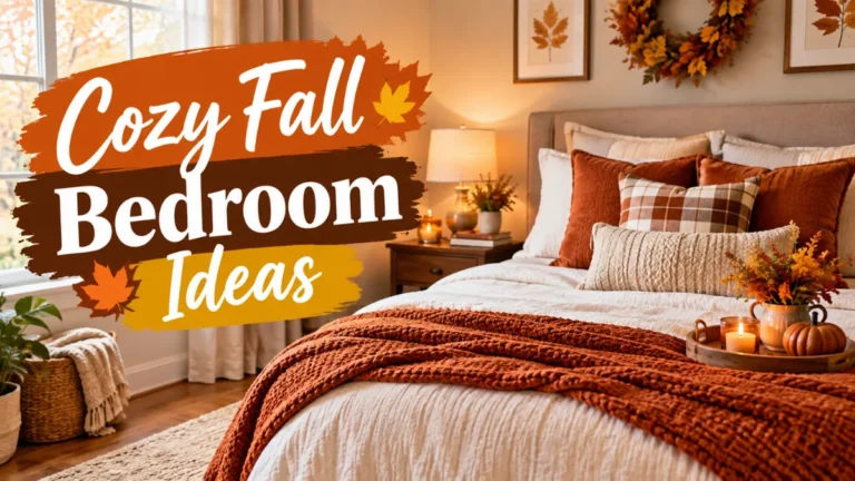 Cozy Fall Bedroom Ideas