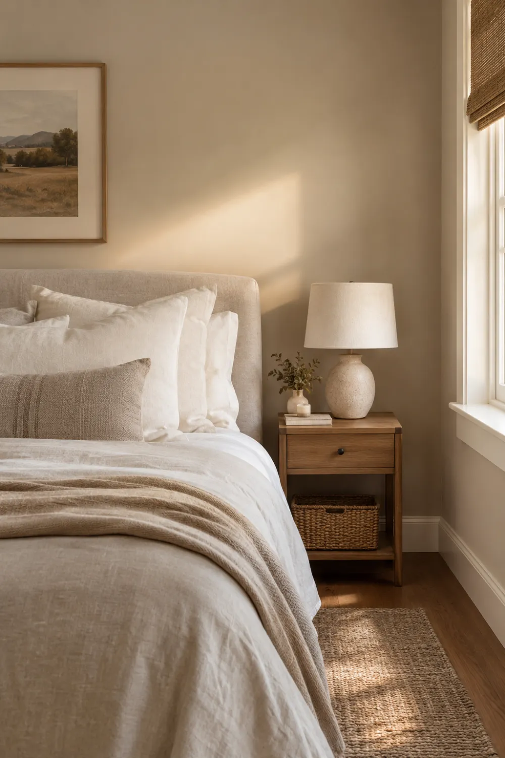 Creamy Greige Walls