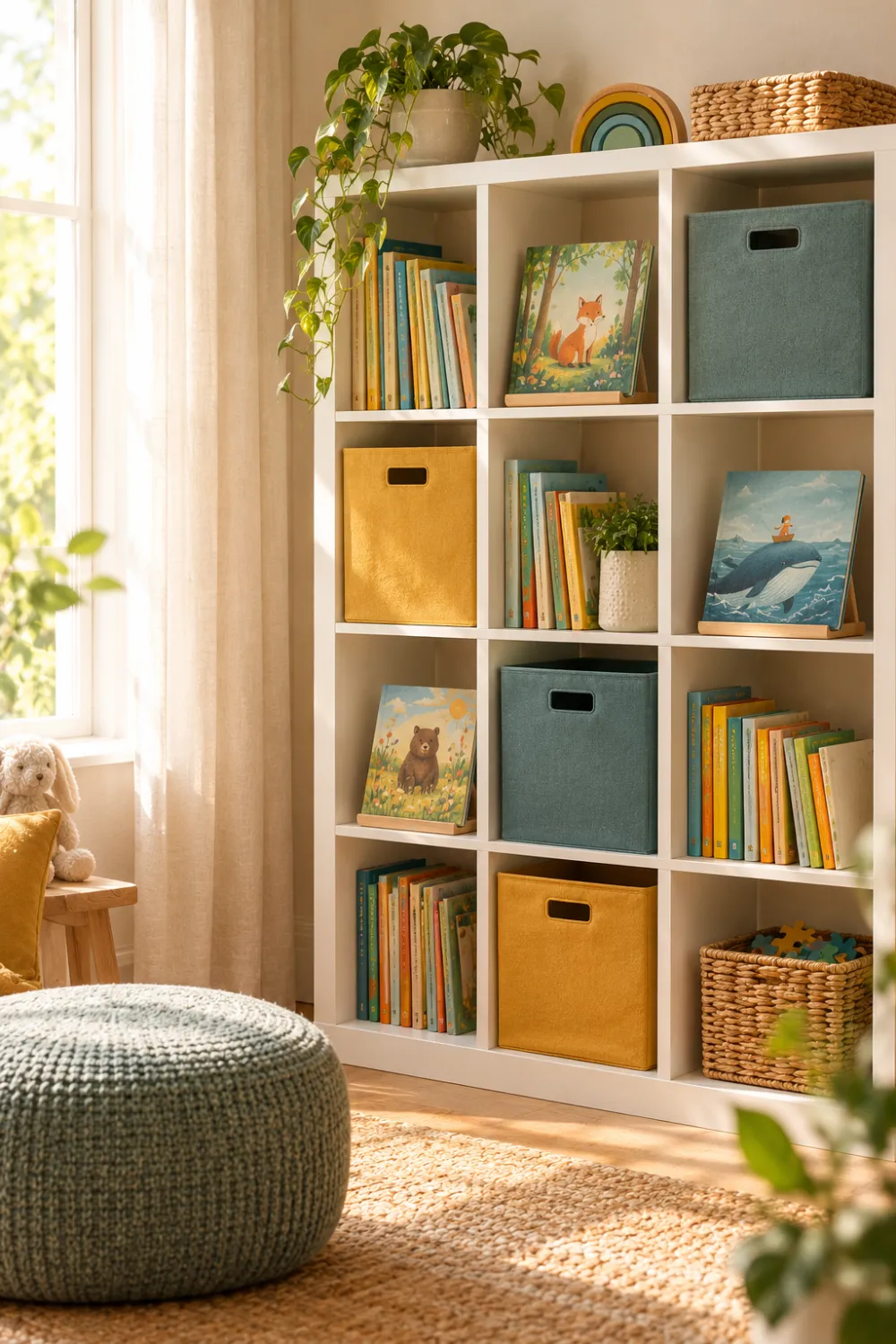 Cube Shelf Library