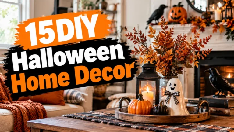 DIY Halloween Home Decor