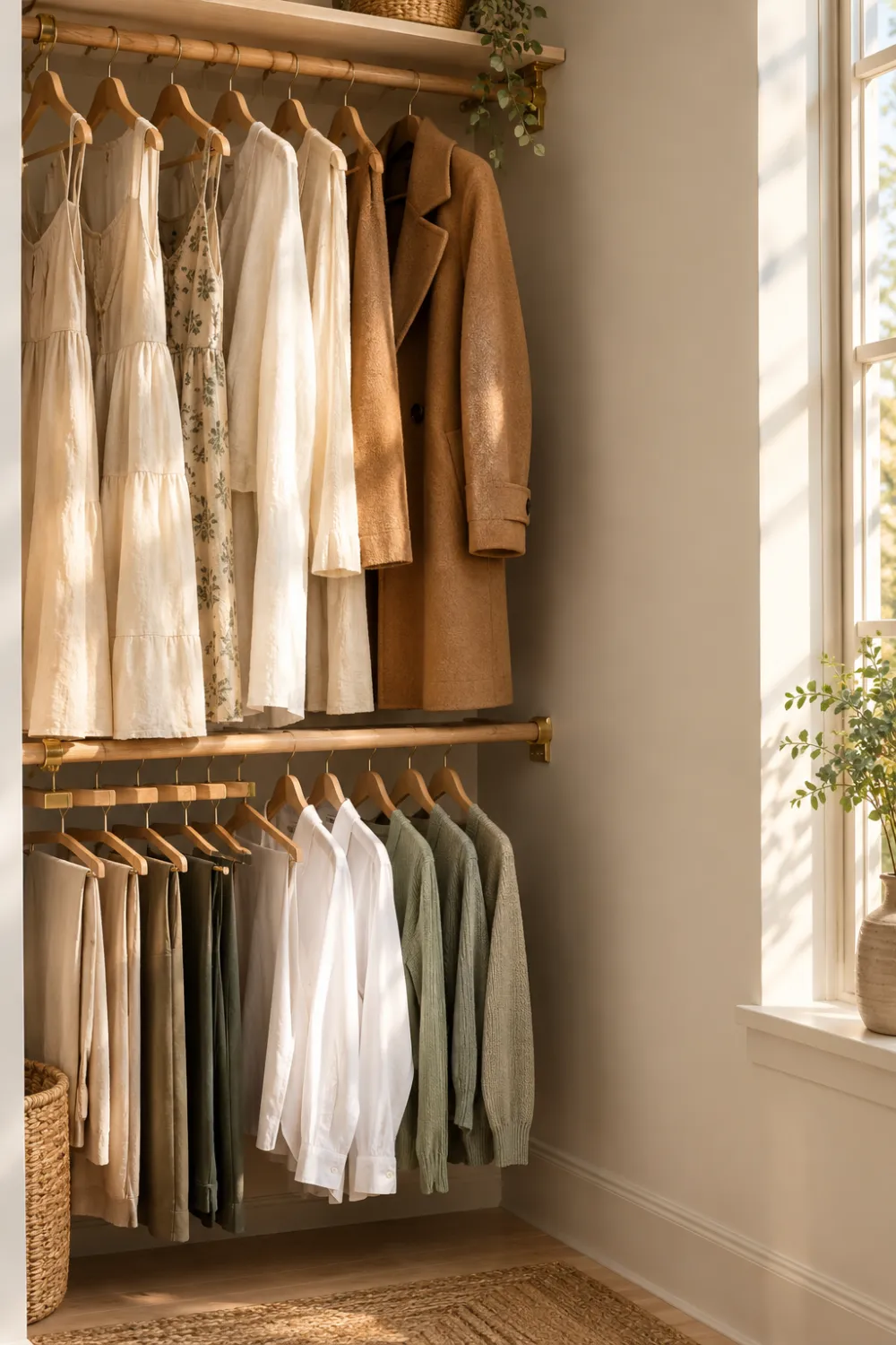Double Hanging Rods
