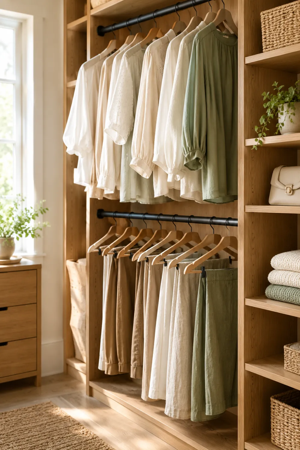 Double Hanging Rods