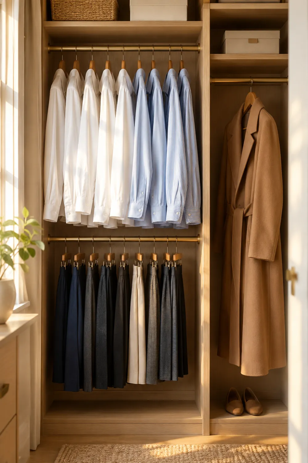 Double Hanging Rods