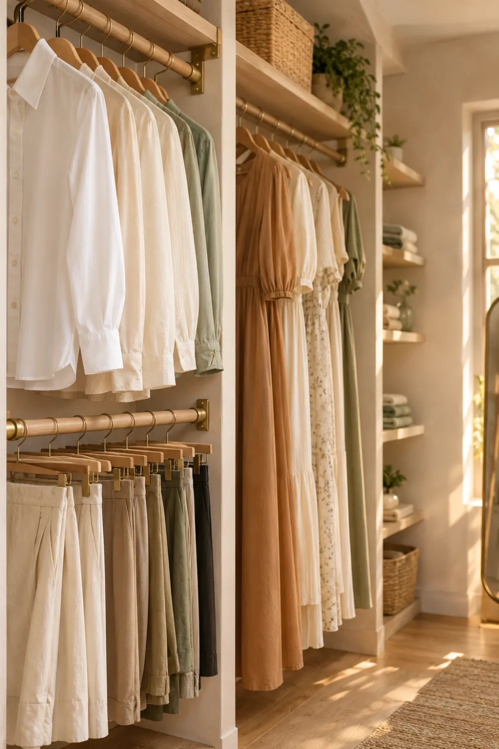 Double Hanging Rods