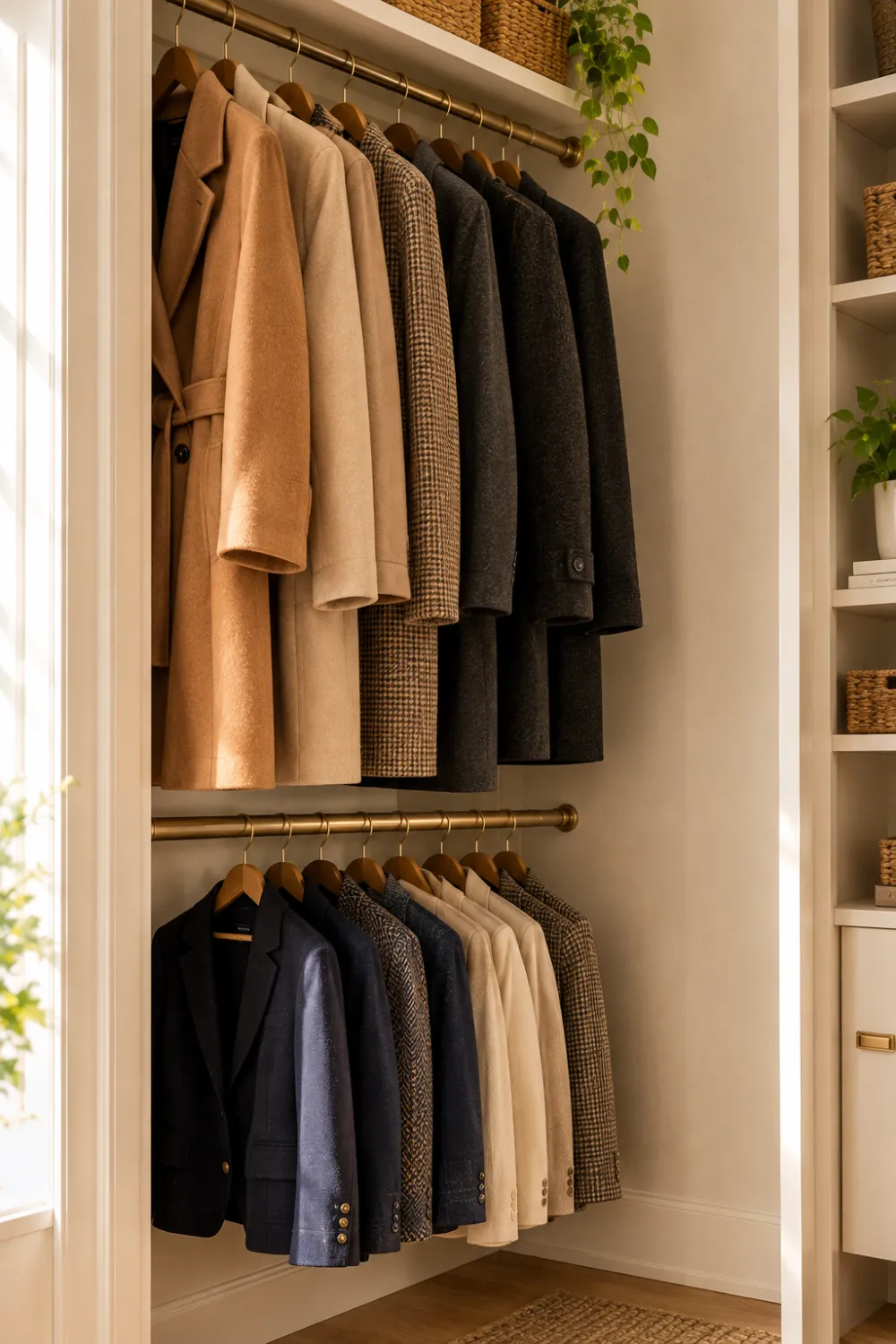 Double Hanging Rods