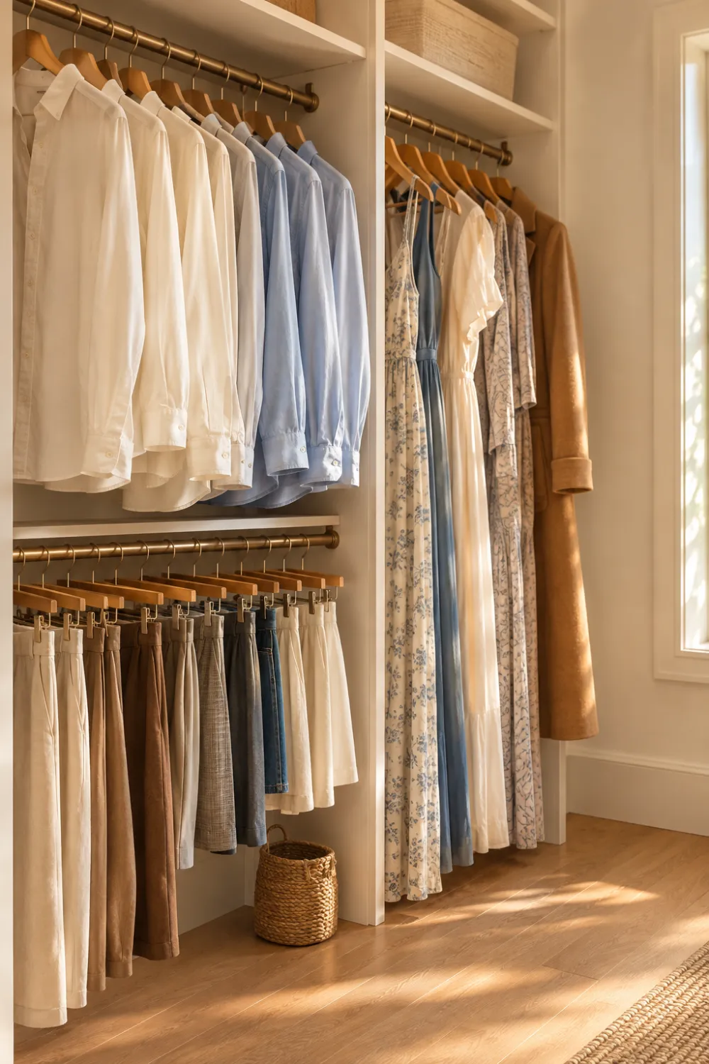 Double Hanging Rods