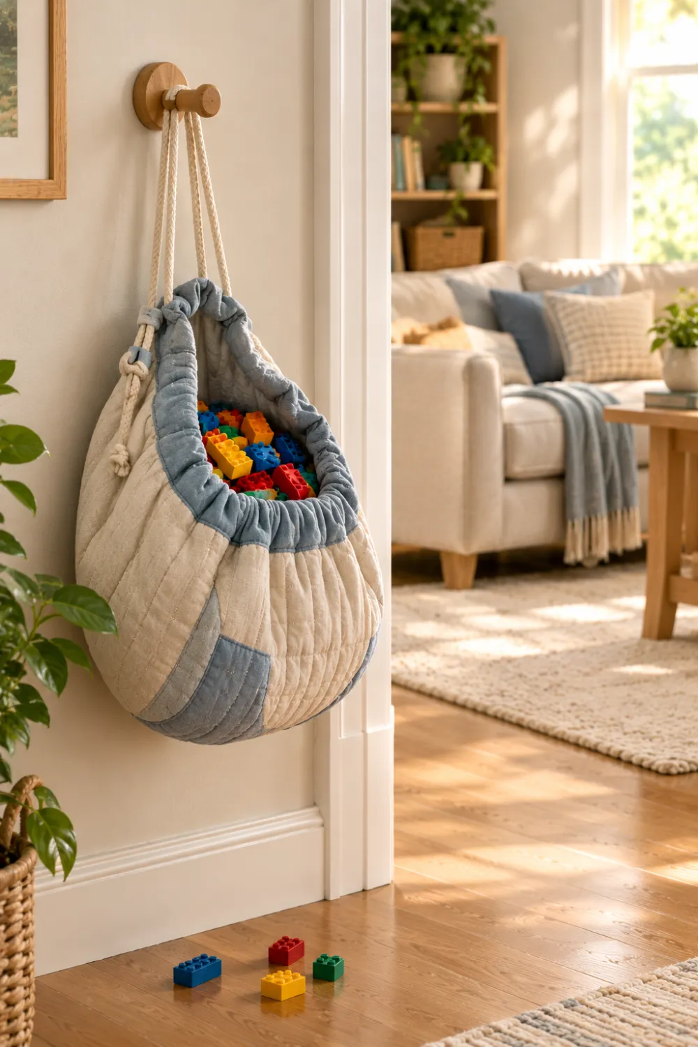 Drawstring Playmat Bag