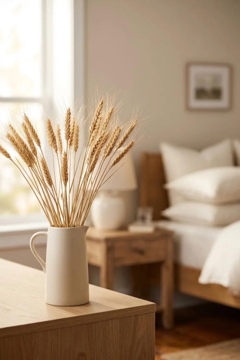 Dried Wheat Stems