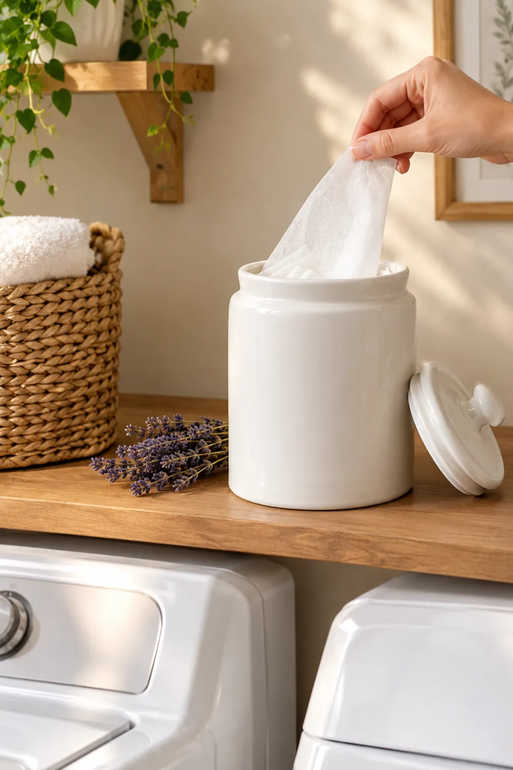 Dryer Sheet Canister