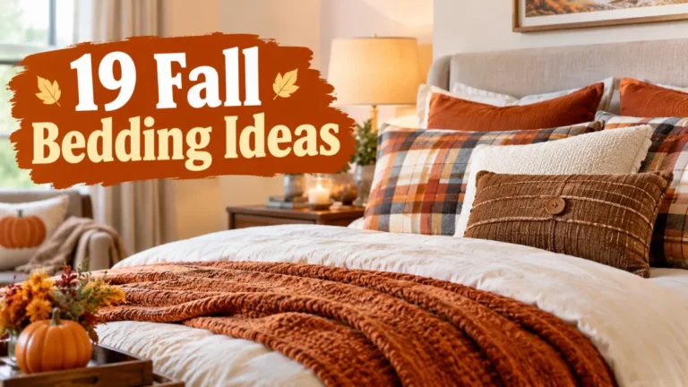 Fall Bedding Ideas