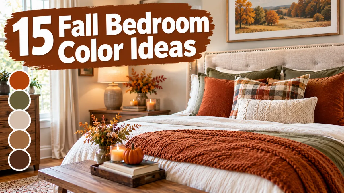Fall Bedroom Color Ideas