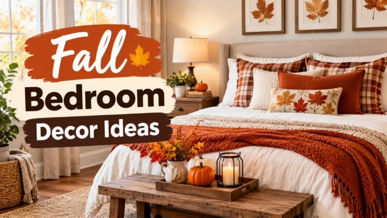 Fall Bedroom Decor Ideas