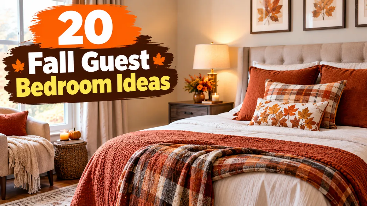 Fall Guest Bedroom Ideas