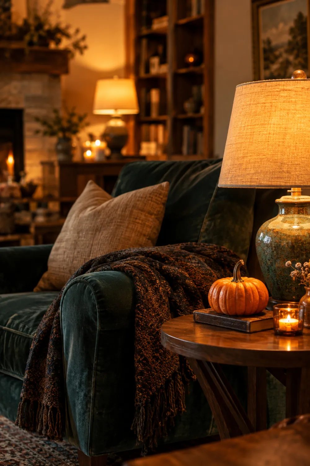 Flickering Lamp Glow
