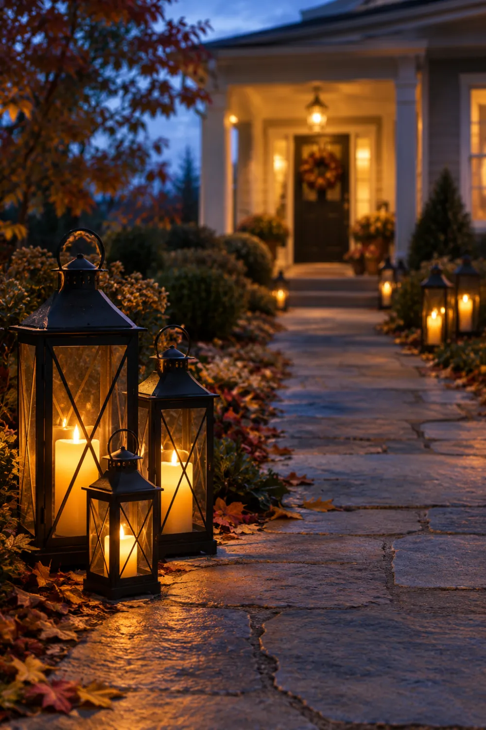 Flickering Lantern Path