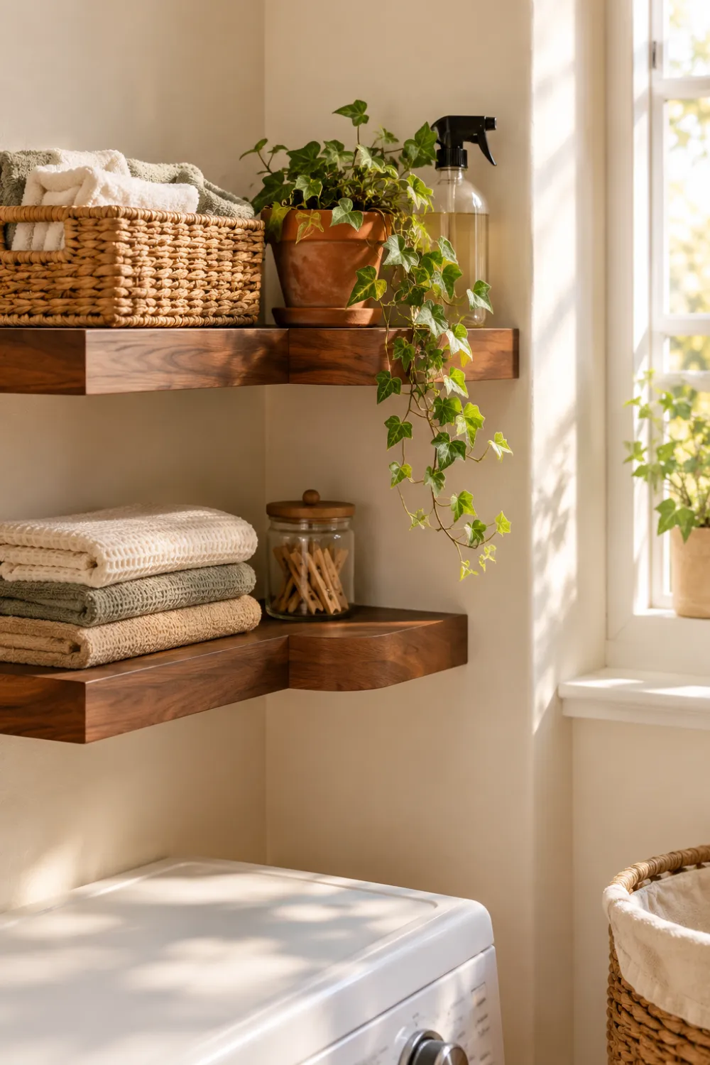 Floating Corner Shelf