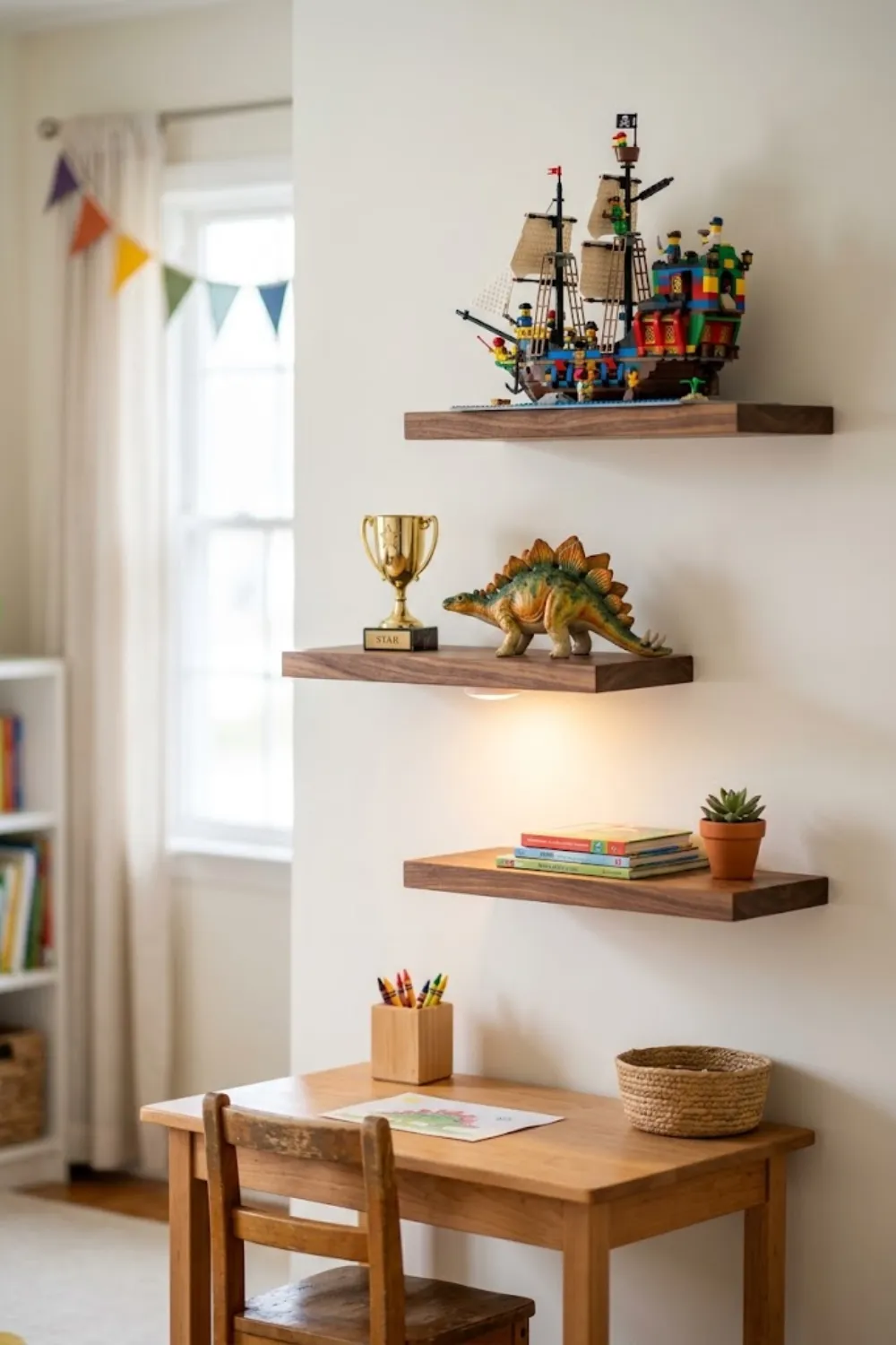 Floating Display Shelves