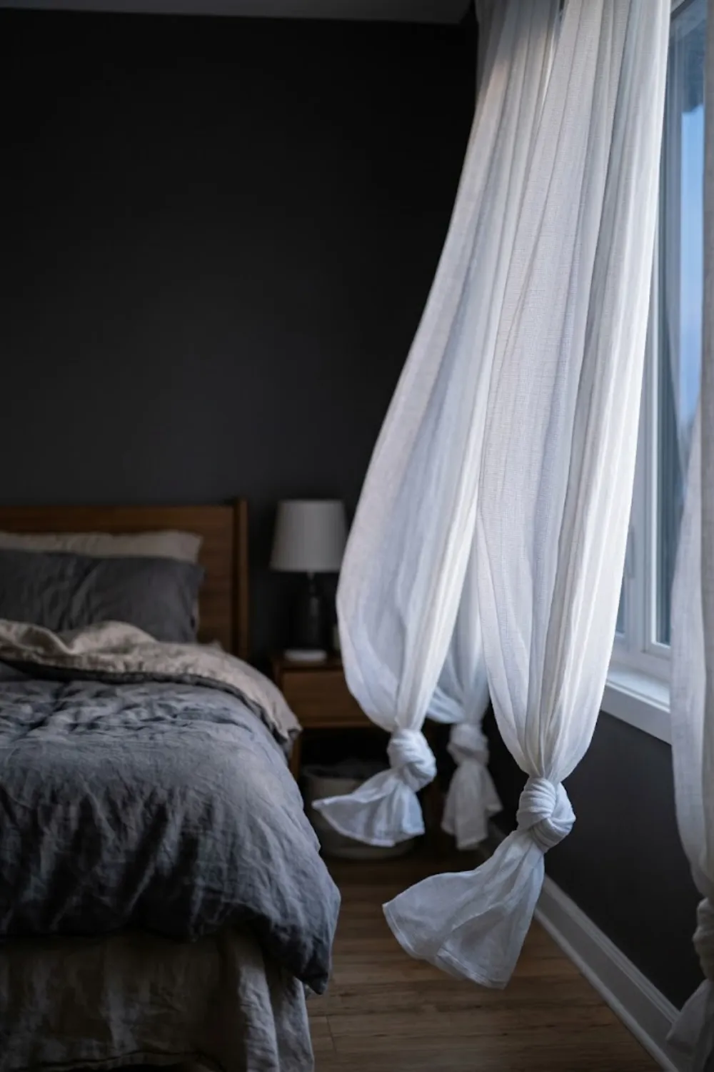 Ghostly Curtain Panels