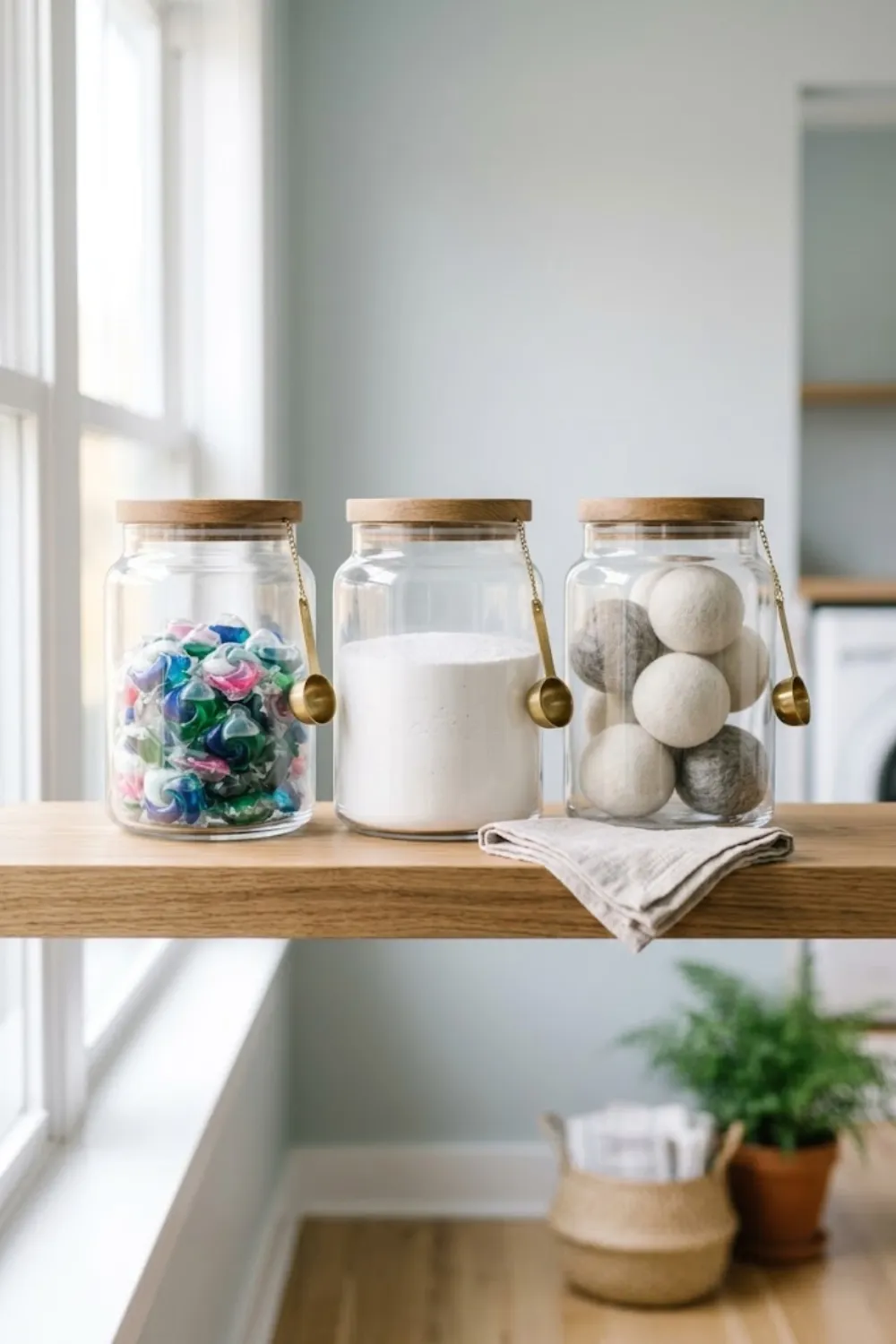 Glass Jars for Detergent