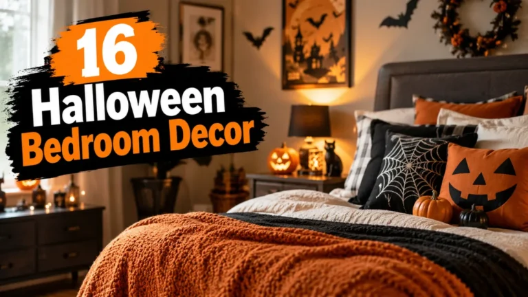Halloween Bedroom Decor