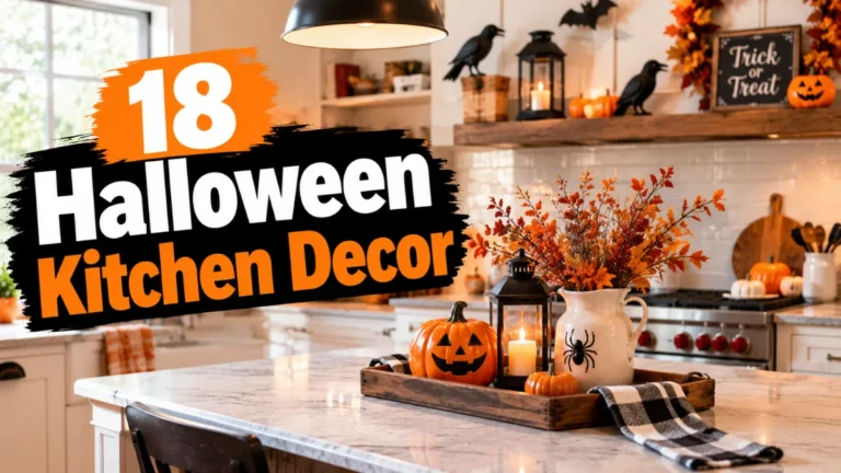 Halloween Kitchen Decor