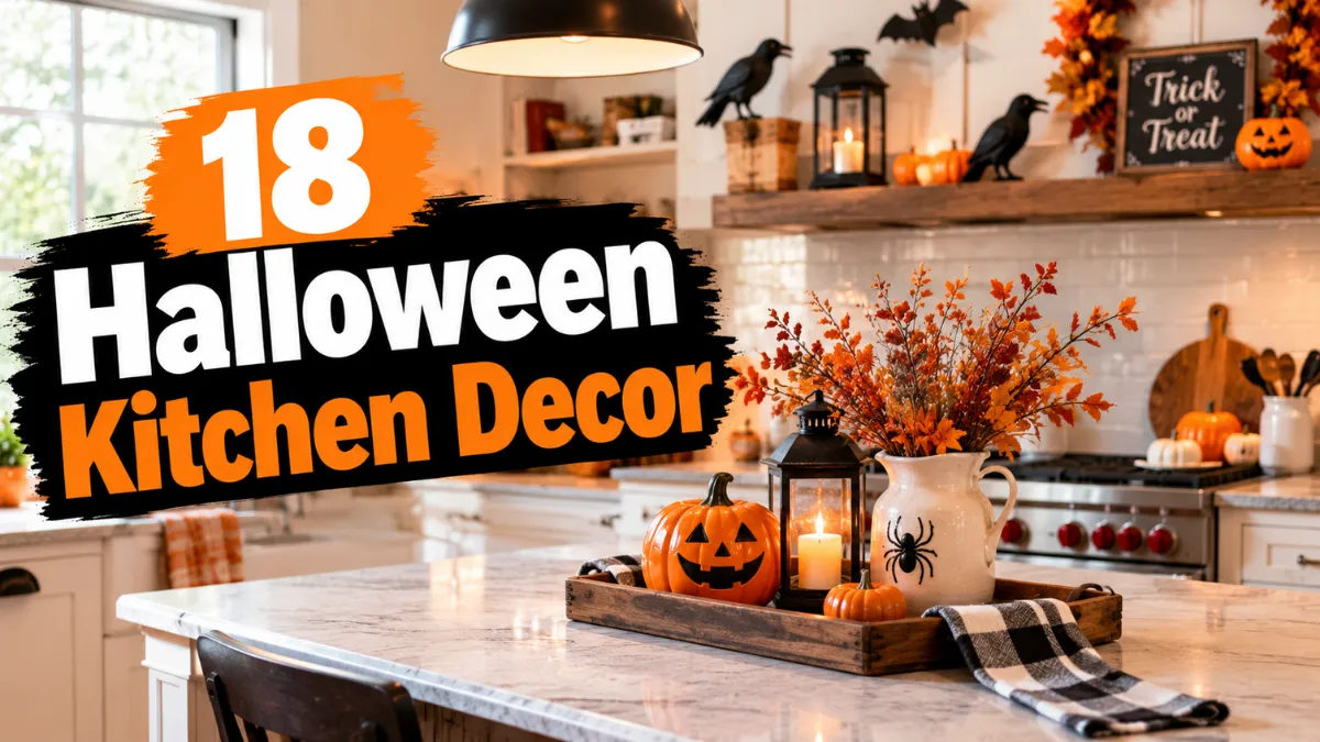 Halloween Kitchen Decor
