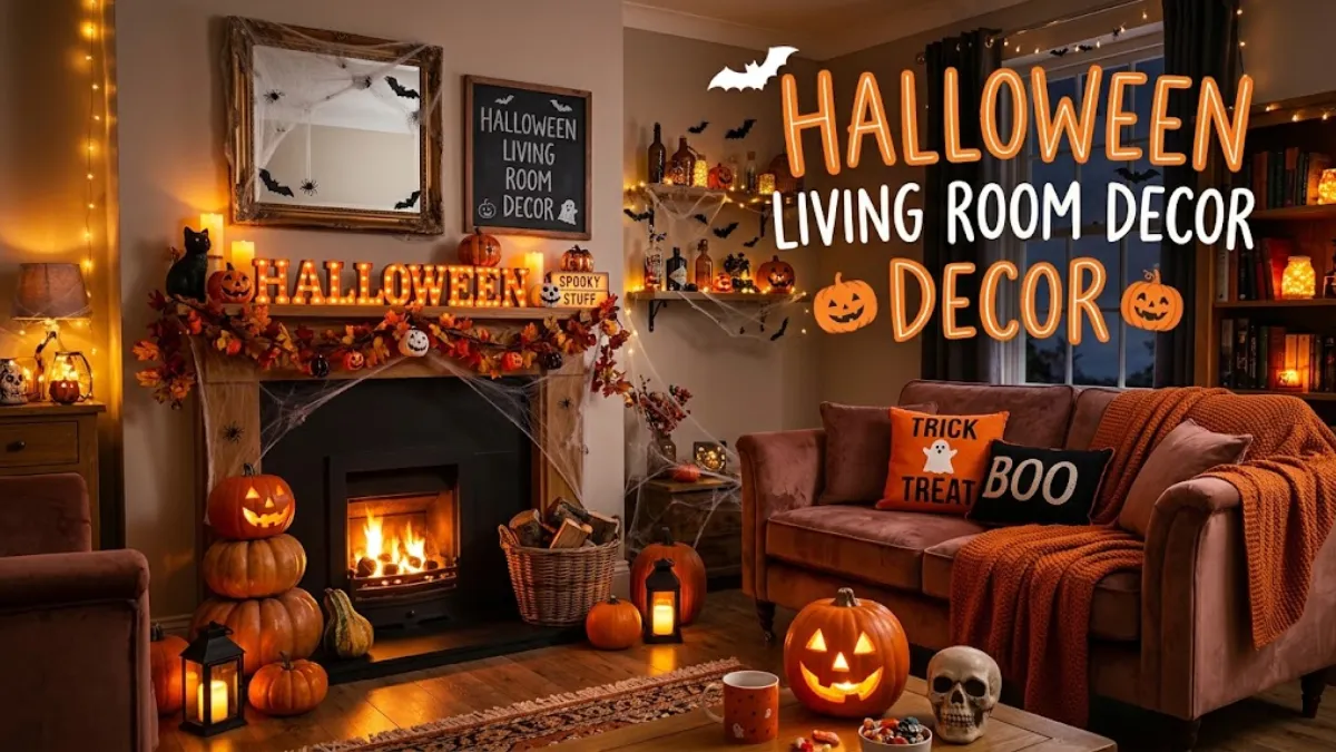 Halloween Living Room Decor